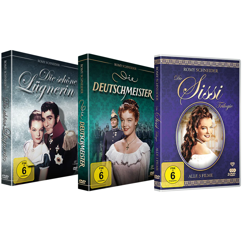 Romy Schneider: Sissi-Trilogie / Die Deutschmeister / Die schöne Lügnerin