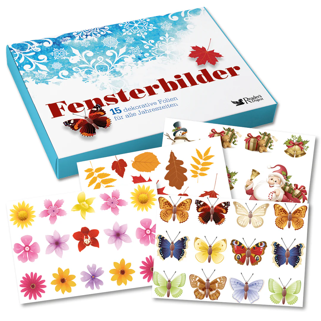 Fensterbilder - 15 dekorative Folien für alle Jahreszeiten - Image 2