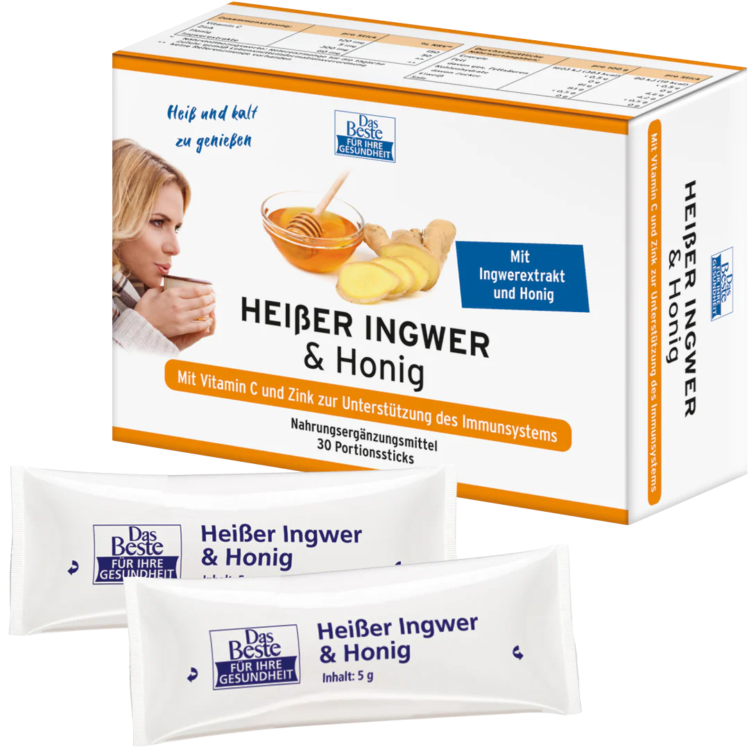 Heißer Ingwer & Honig