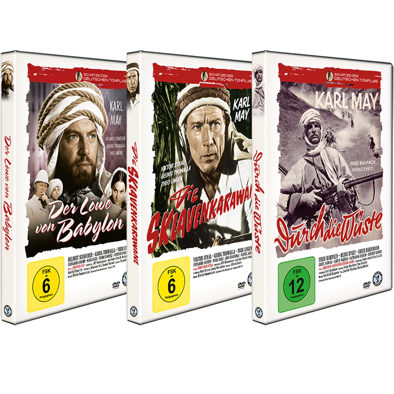 Der Löwe von Babylon / Die Sklavenkaravane / Durch die Wüste