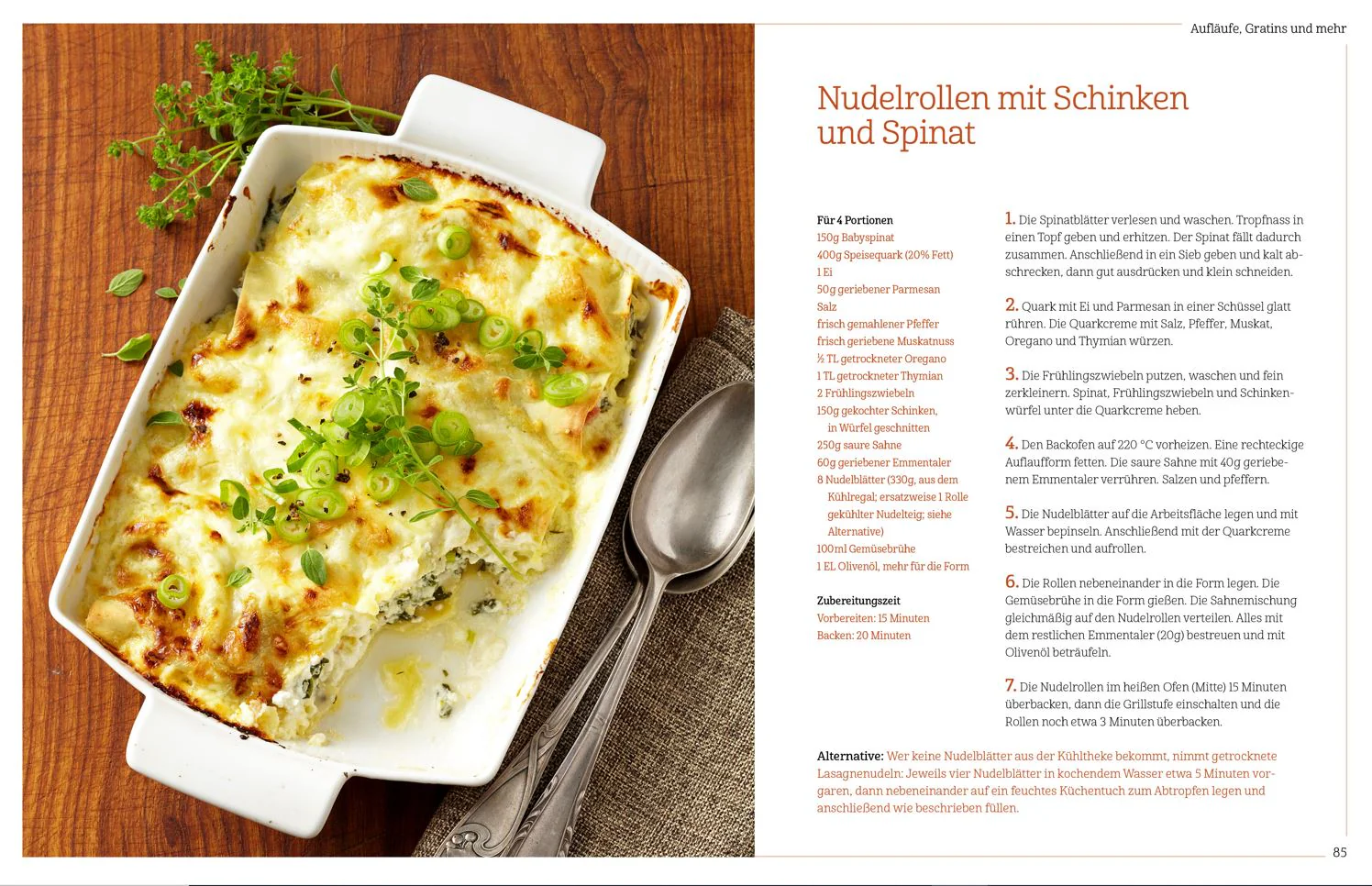Kochbuch:Lieblingsgerichte aus dem Backofen + Ofenhandschuhe (2er Set) - Image 7