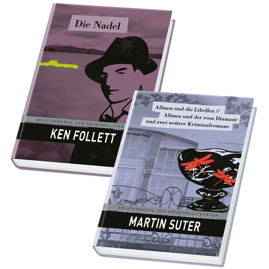 Ken Follett: Die Nadel/Martin Suter: Allmen-Reihe (Krimi-Set)
