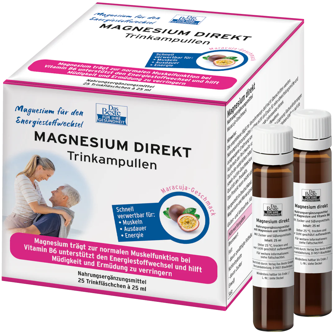 Magnesium direkt Trinkampullen