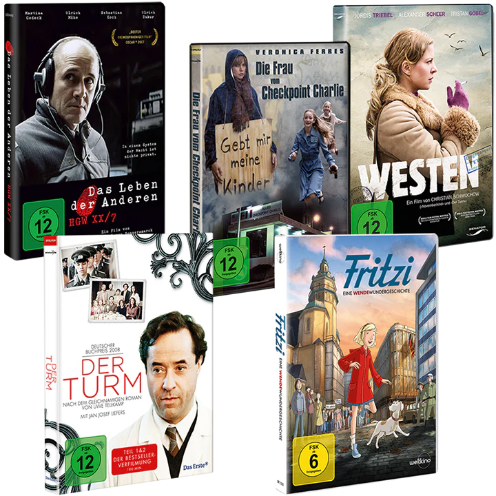 Das Leben der Anderen / Die Frau vom Checkpoint Charlie /... (5 Filme)