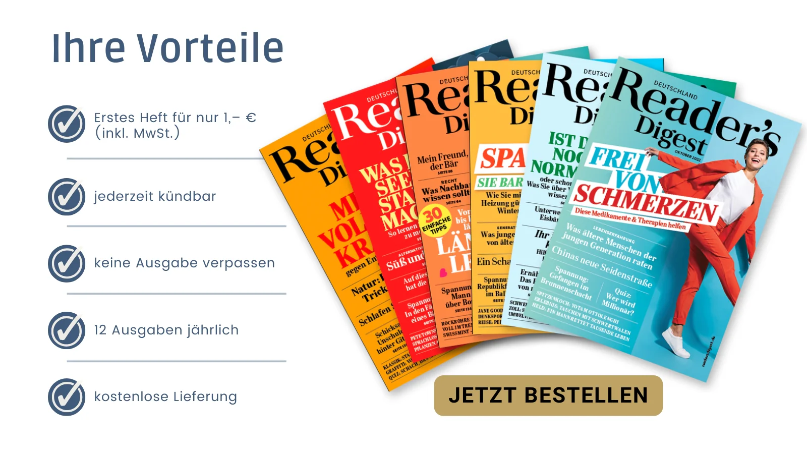 »Reader's Digest« Vorteils-Abo - 1. Heft nur 1 Euro - Image 4