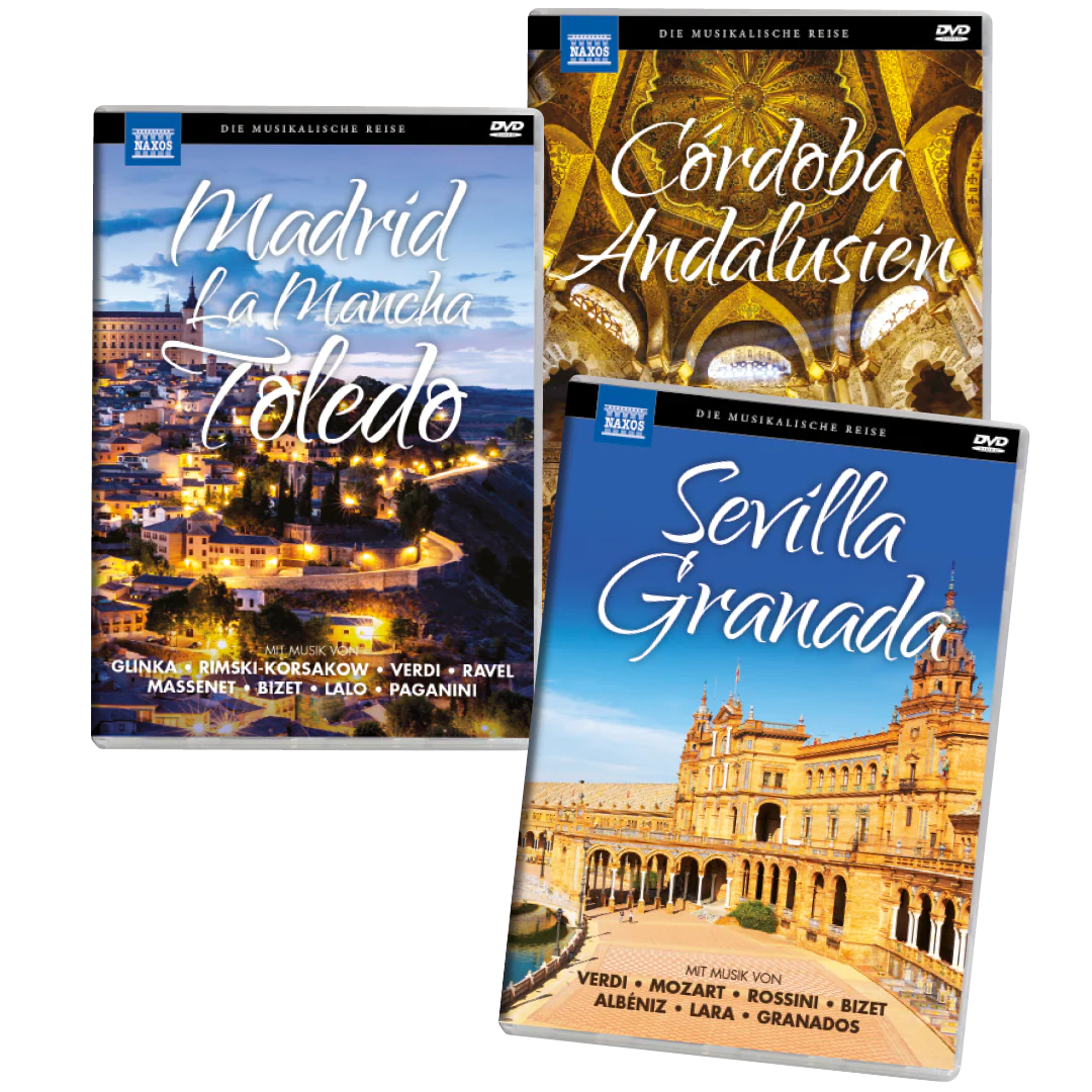 Spanien: Eine musikalische Reise  (Sevilla, Granada, Cordoba und Andalusien, Madrid, La Mancha und Toledo)