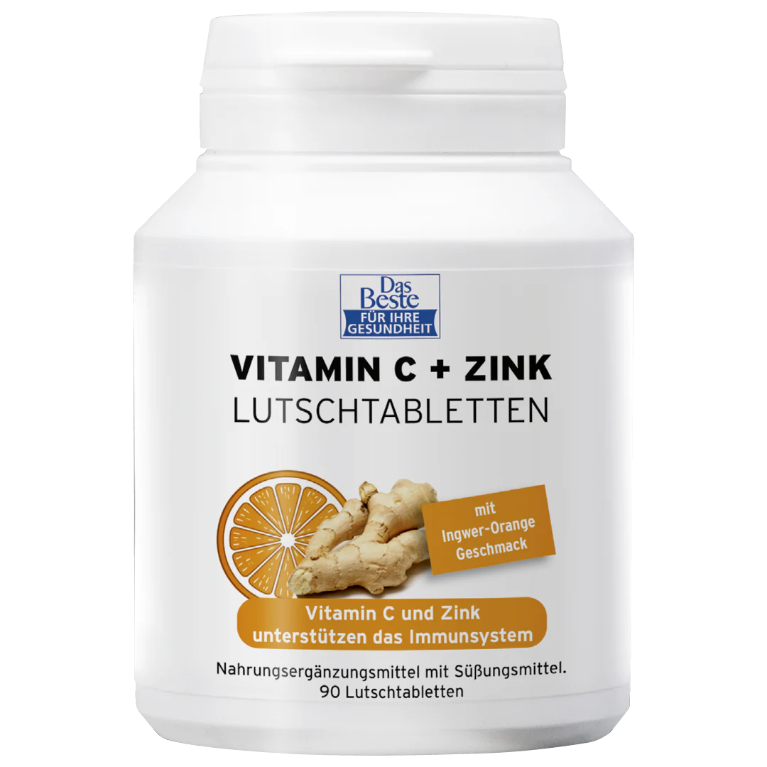 Vitamin C + Zink Lutschtabletten